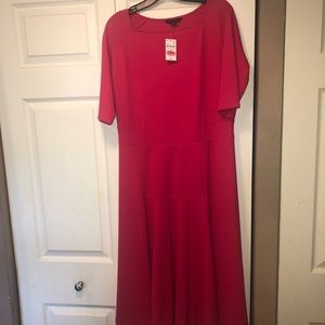 Lands’ End Coral Ruby Dress SZ M (10-12) NWT